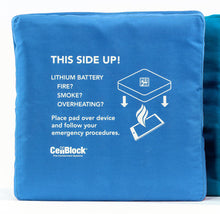 Load image into Gallery viewer, 12"x12" PED-Pad Fire Suppression Pillow