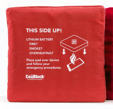 Load image into Gallery viewer, 16"x16" PED-Pad Fire Suppression Pillow